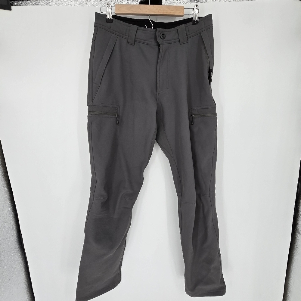 Beyond Clothing Men's Testa Softshell Pants grey 32 regular